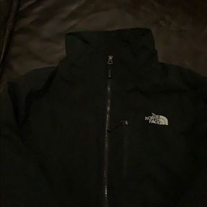 All black north face jacket in mint condition